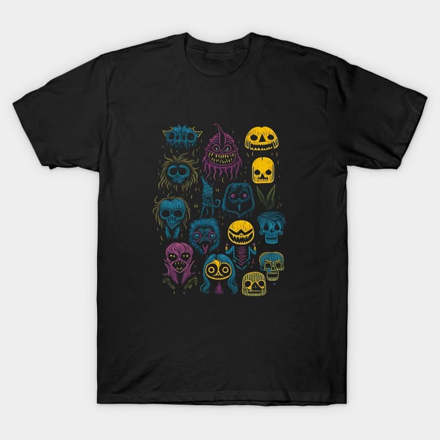 Squad of Darkness T-Shirt by Lolebomb